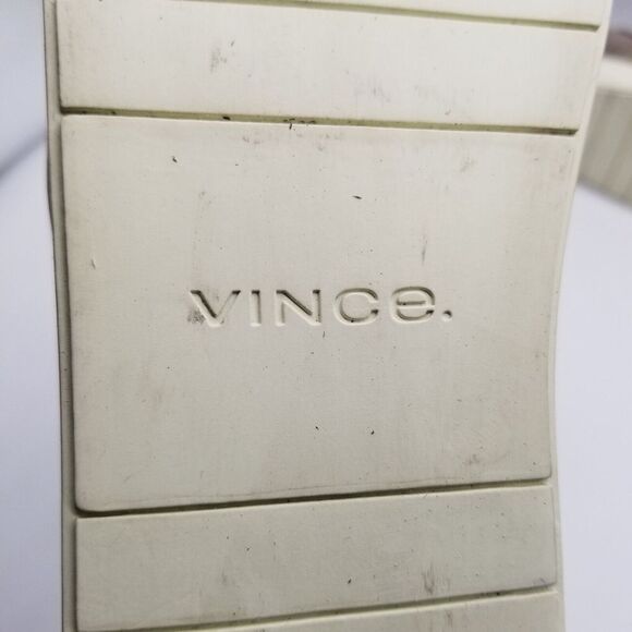 Vince Women Slip On Flats Size 5 Taupe Suede Comfort Shoes - Picture 6 of 7